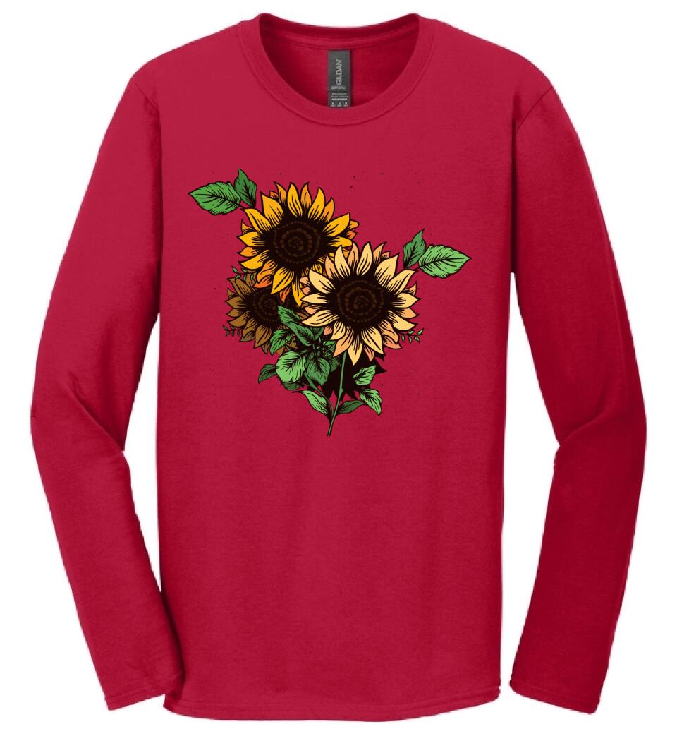 Napraforgó virág Póló