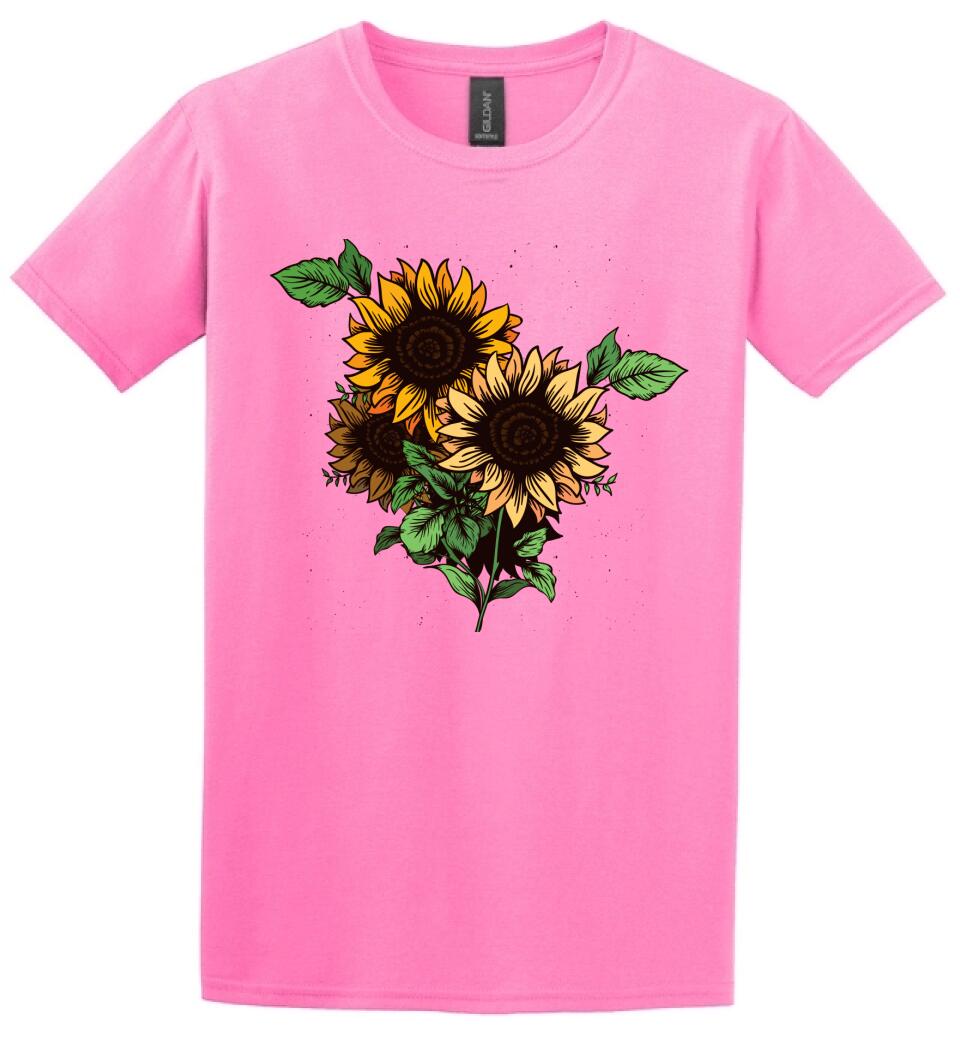 Napraforgó virág Póló