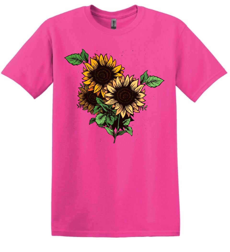 Napraforgó virág Póló