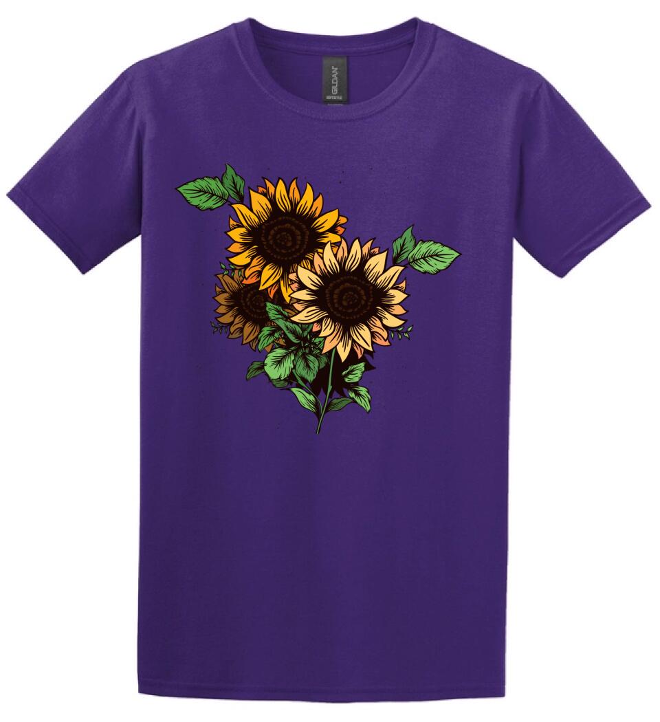 Napraforgó virág Póló