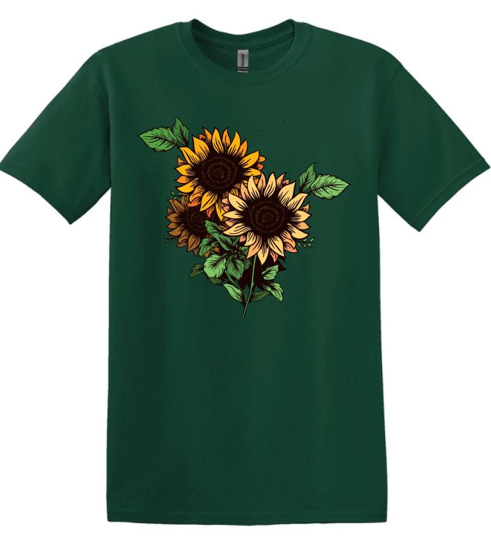 Napraforgó virág Póló