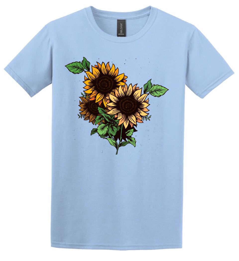 Napraforgó virág Póló