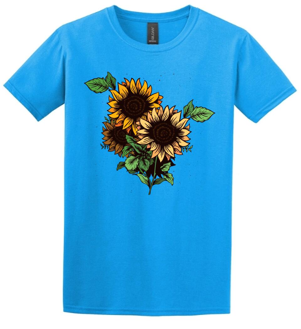 Napraforgó virág Póló