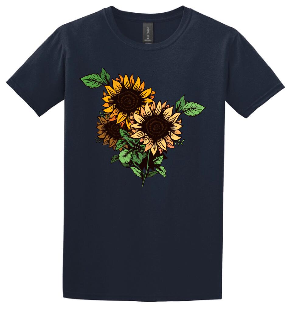 Napraforgó virág Póló