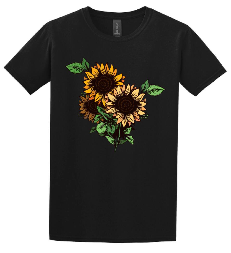 Napraforgó virág Póló