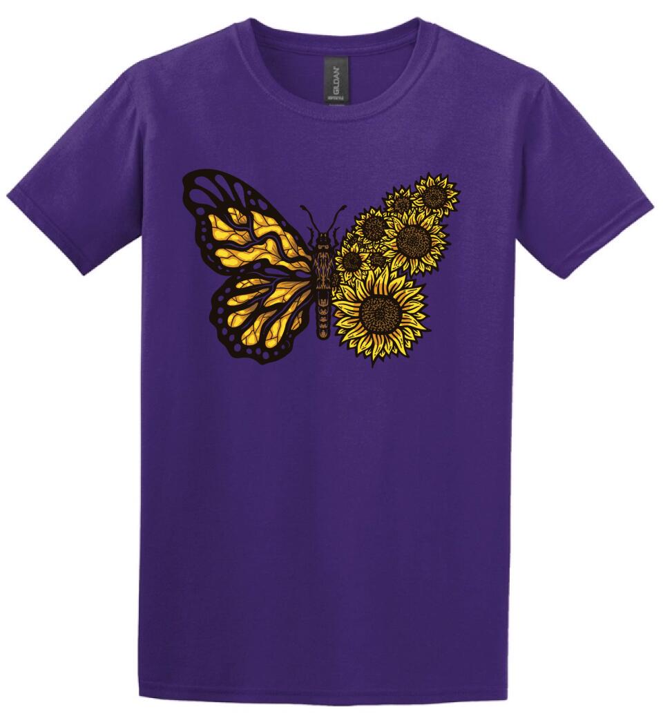 Napraforgó virág Póló