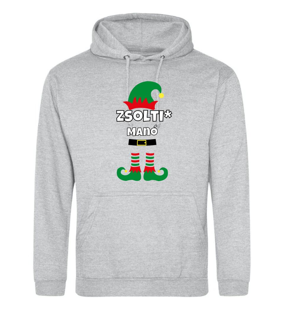 Manó póló egyedi névvel