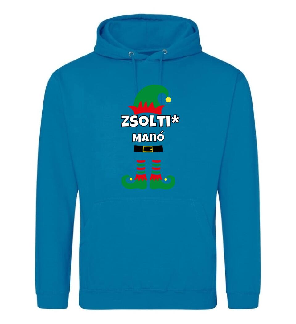 Manó póló egyedi névvel