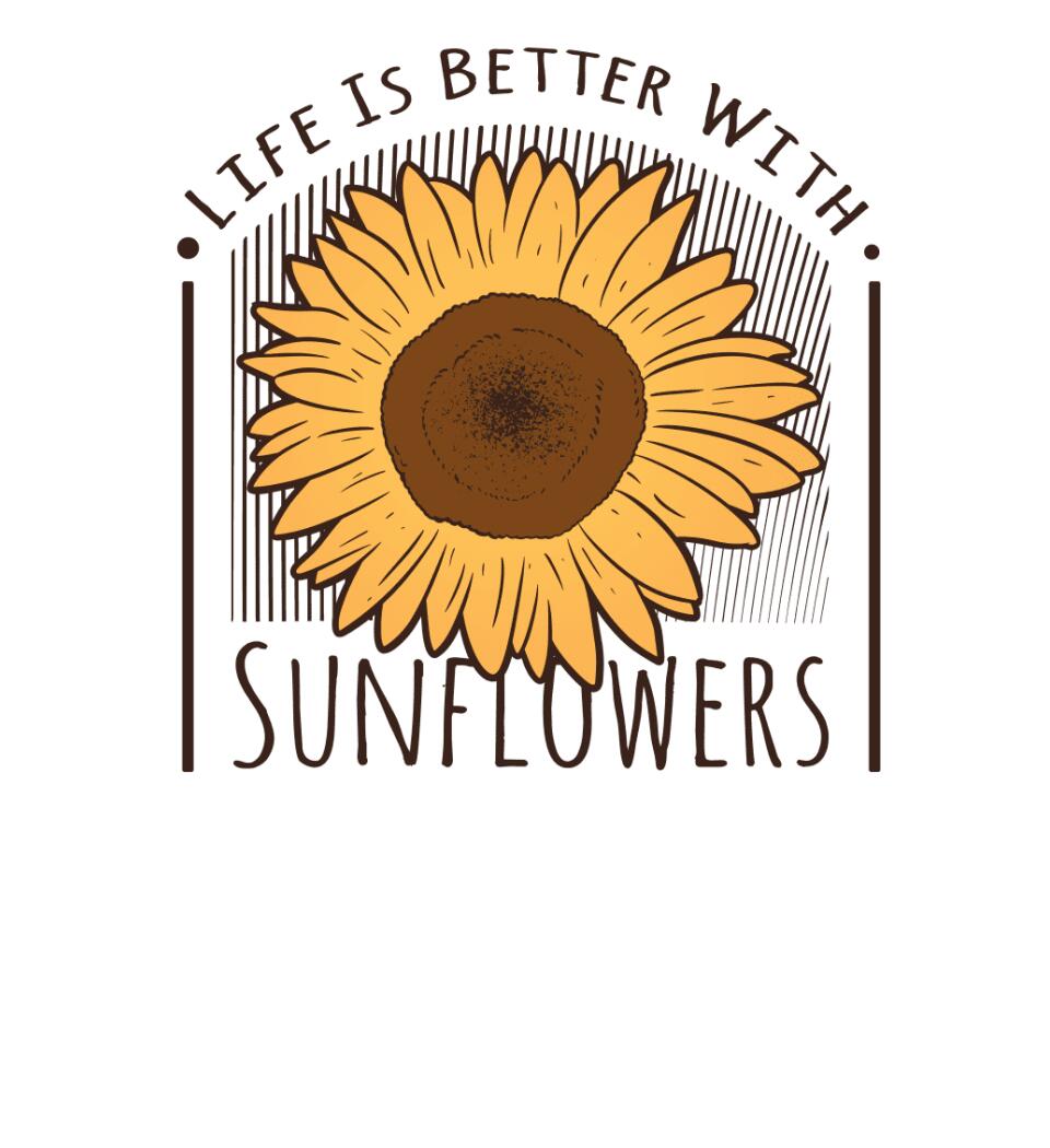 Napraforgó virág Póló