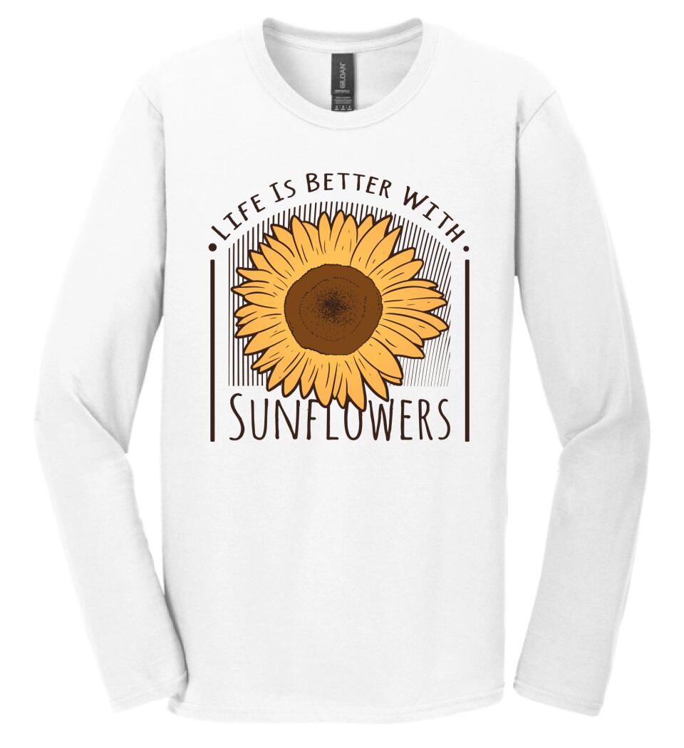 Napraforgó virág Póló