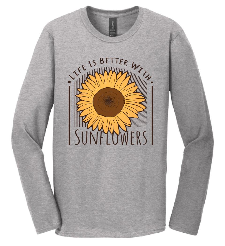 Napraforgó virág Póló