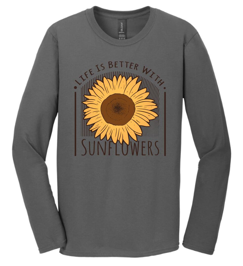 Napraforgó virág Póló