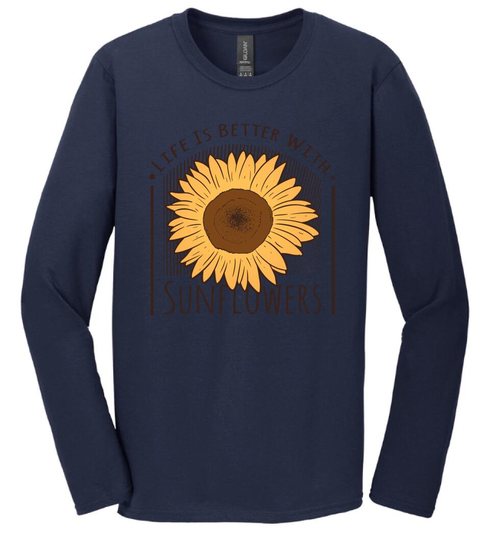 Napraforgó virág Póló