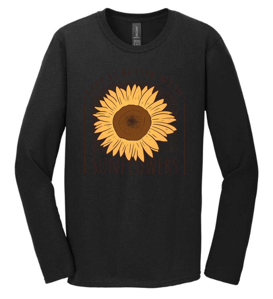 Napraforgó virág Póló