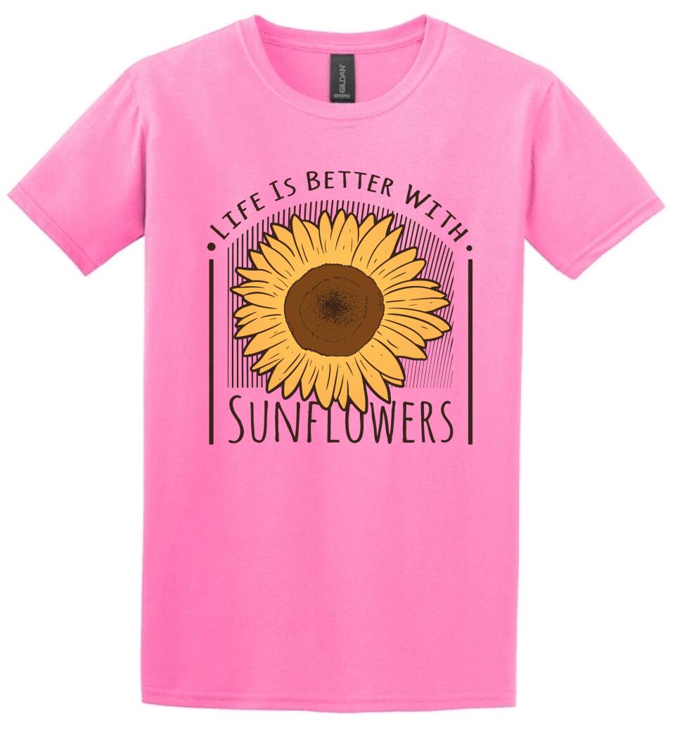 Napraforgó virág Póló