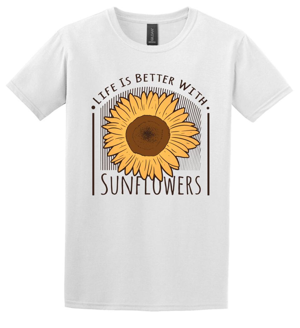 Napraforgó virág Póló