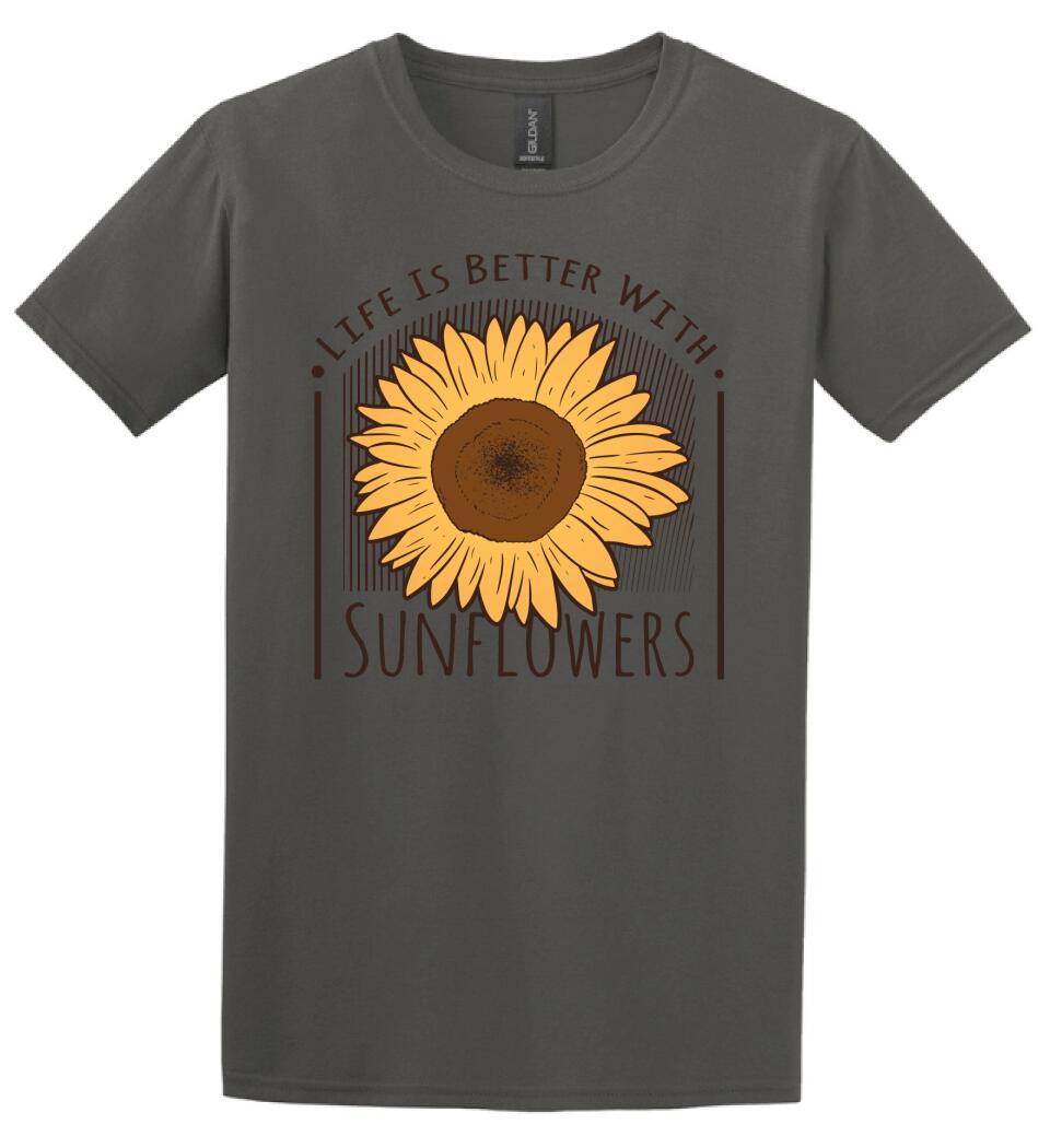 Napraforgó virág Póló