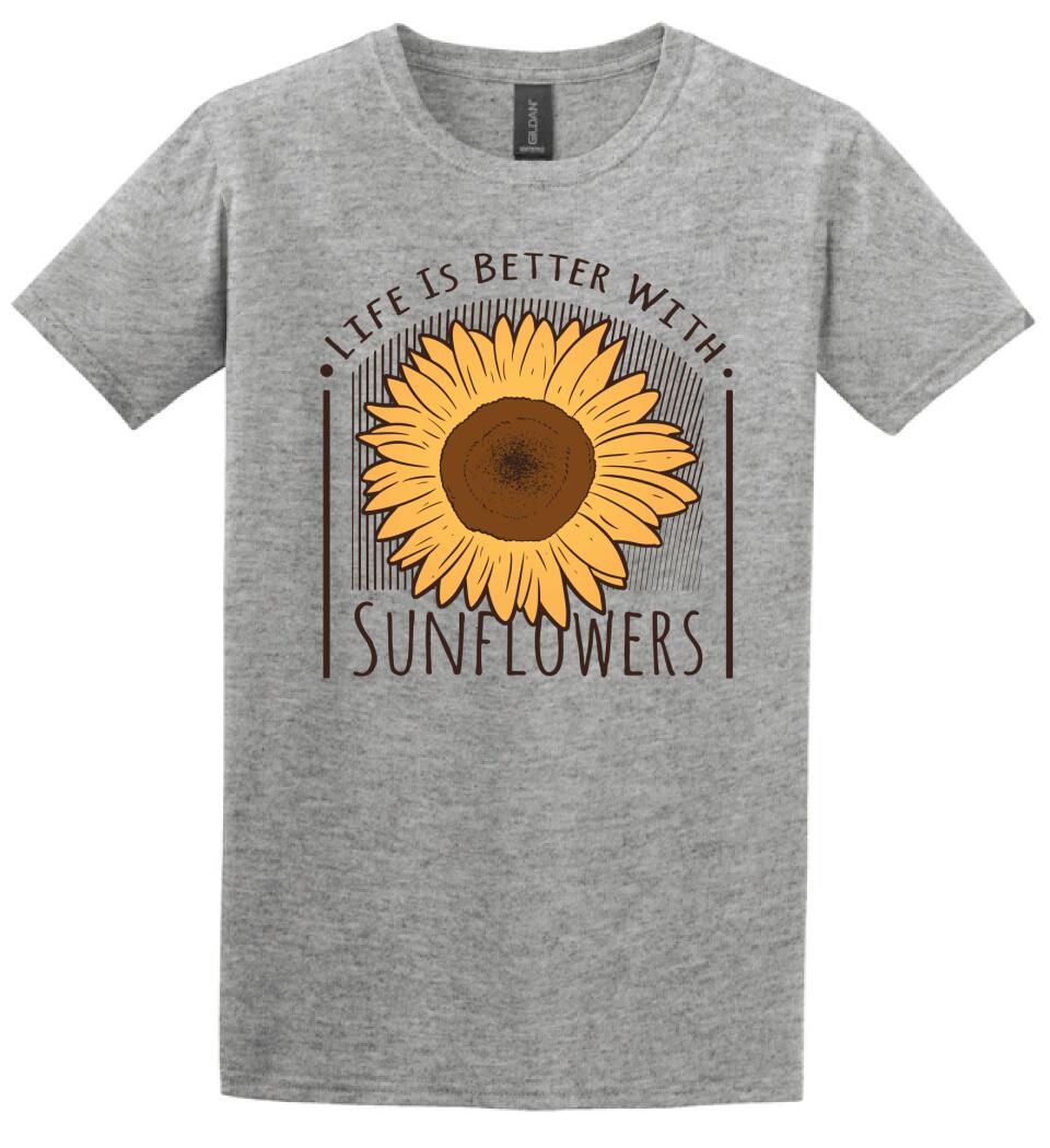 Napraforgó virág Póló