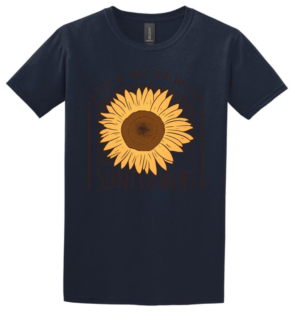 Napraforgó virág Póló