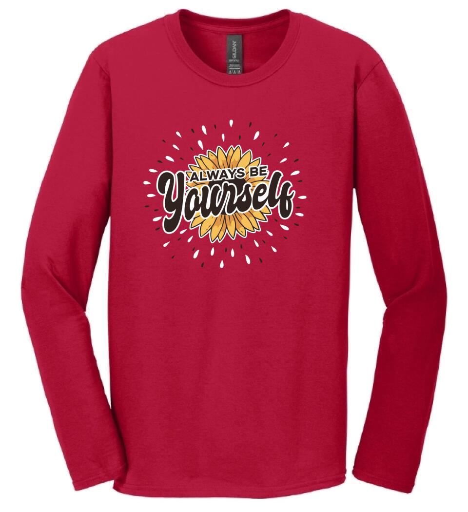 Napraforgó virág  always be yourself Póló