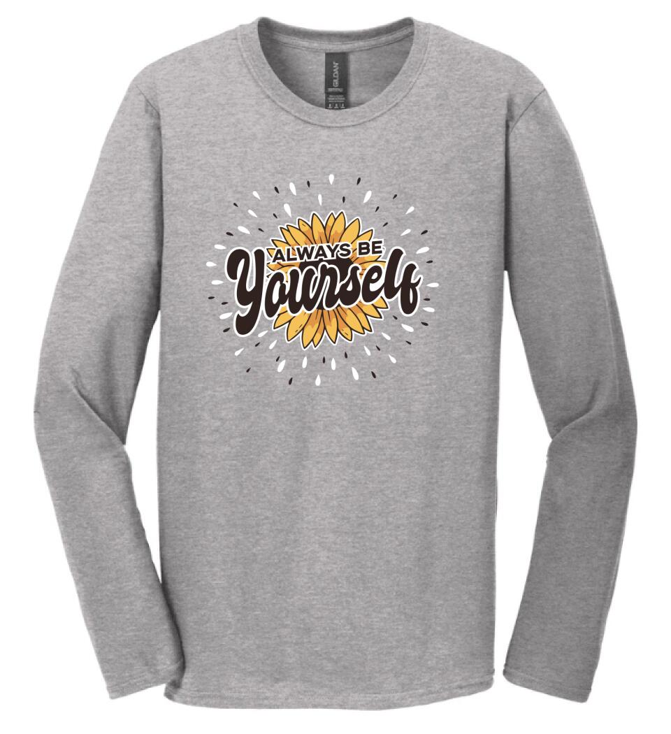 Napraforgó virág  always be yourself Póló