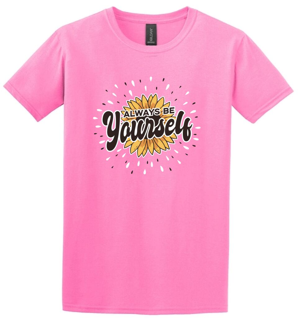 Napraforgó virág  always be yourself Póló