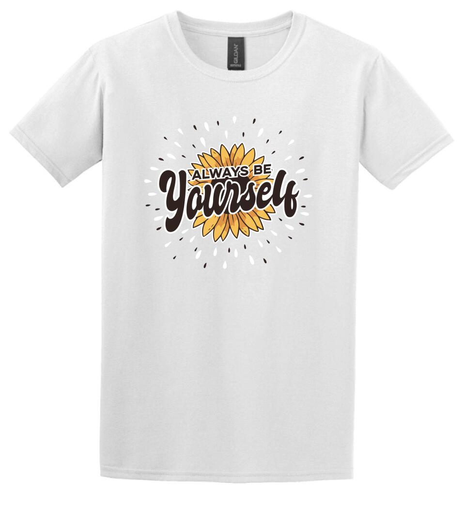 Napraforgó virág  always be yourself Póló
