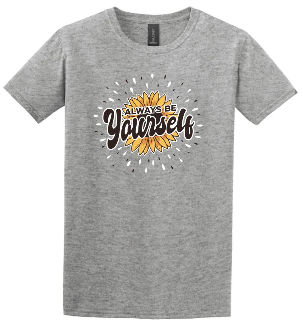 Napraforgó virág  always be yourself Póló