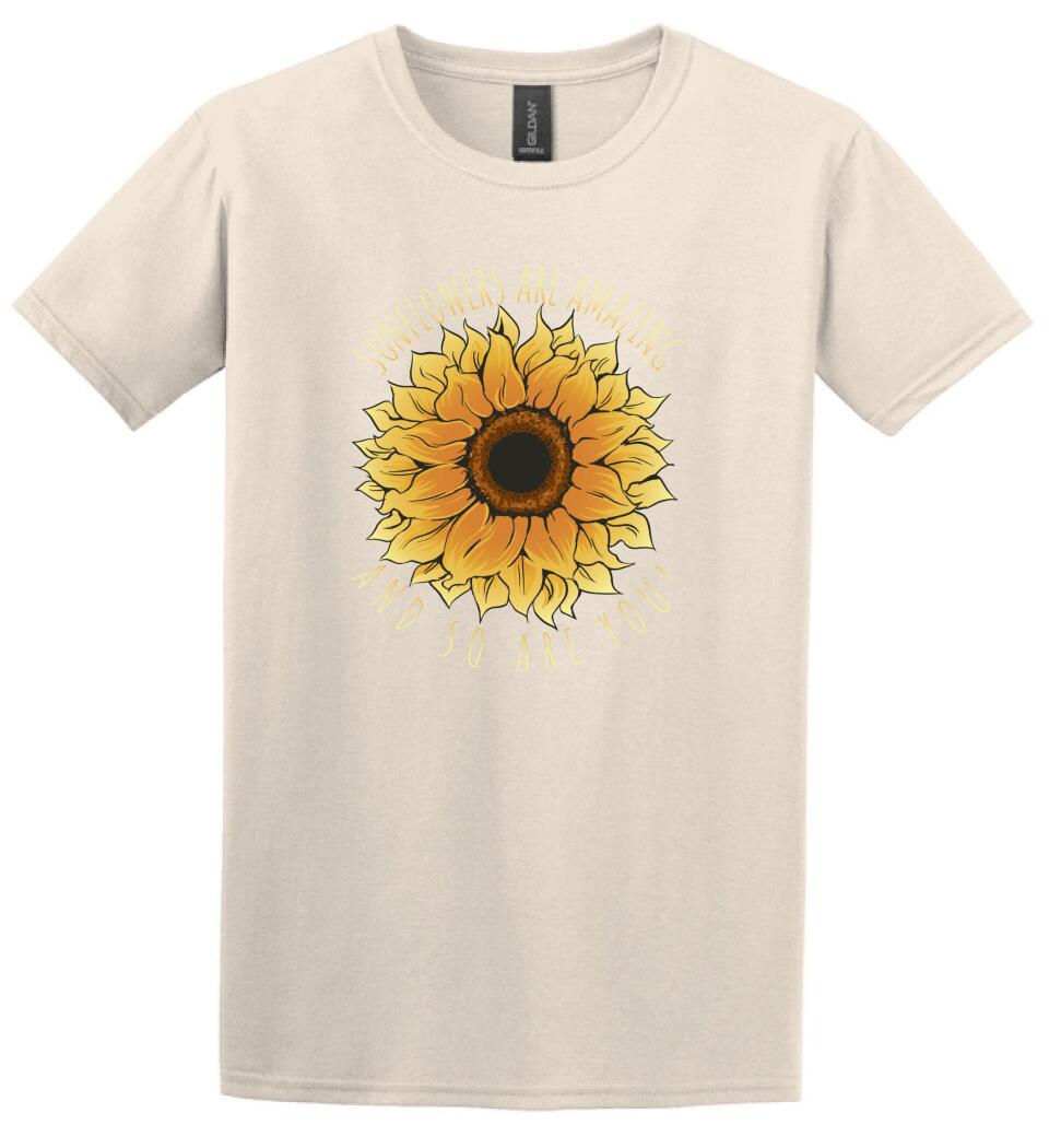 Napraforgó virág Póló