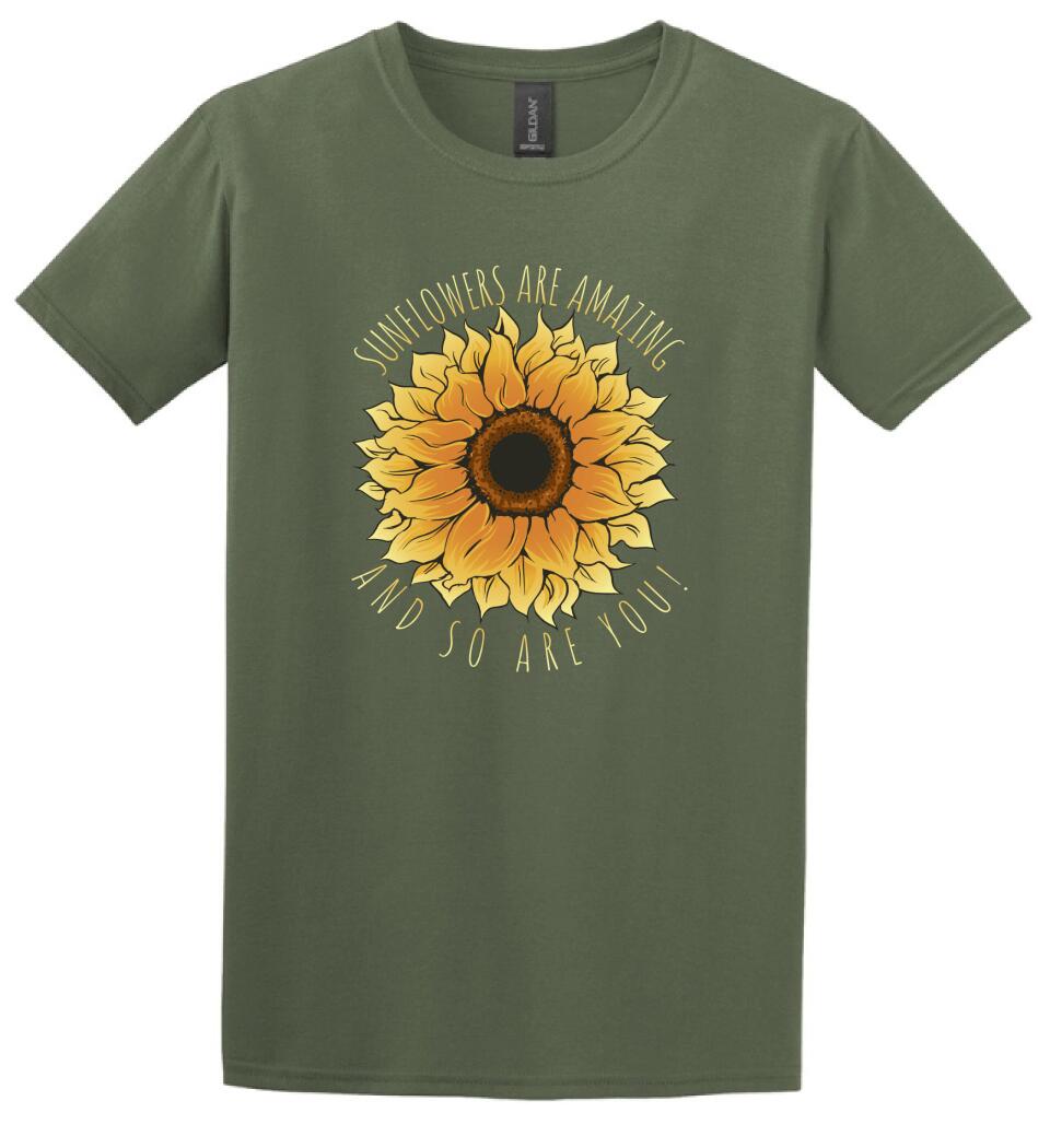 Napraforgó virág Póló