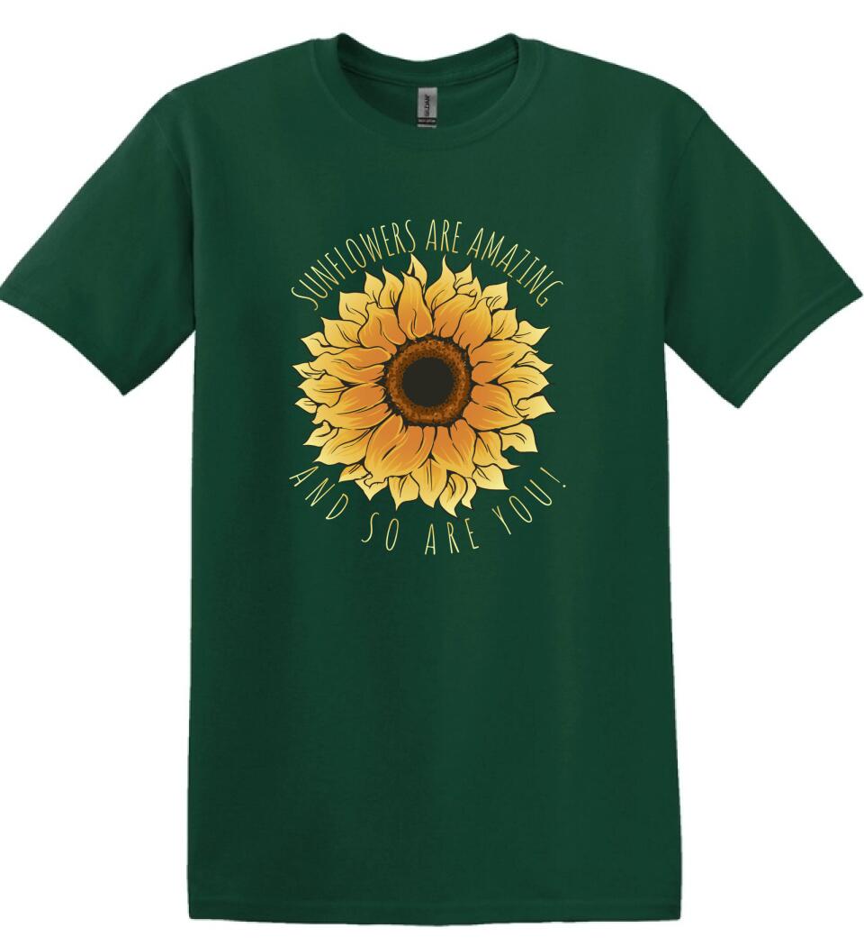 Napraforgó virág Póló