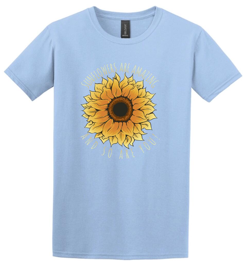 Napraforgó virág Póló