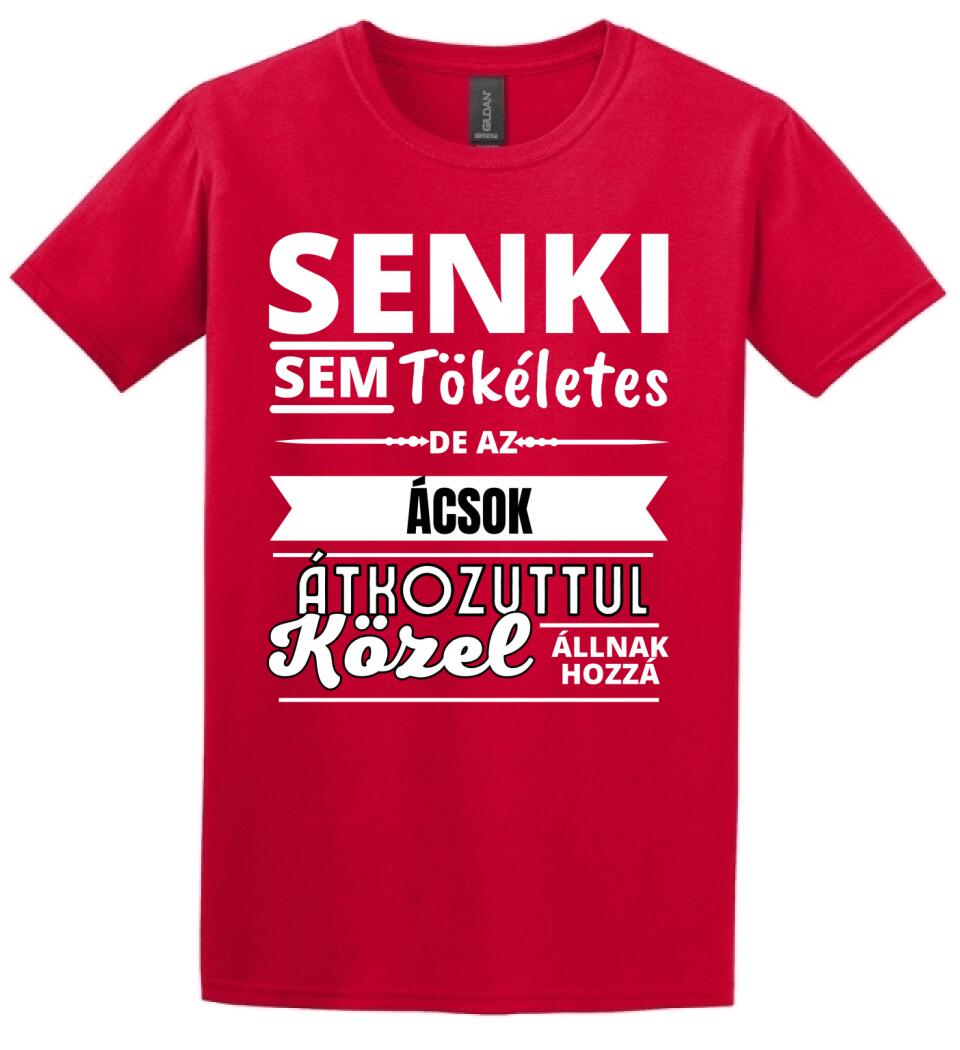SENKI SEM TÖKÉLETES DE  ÁCSOK