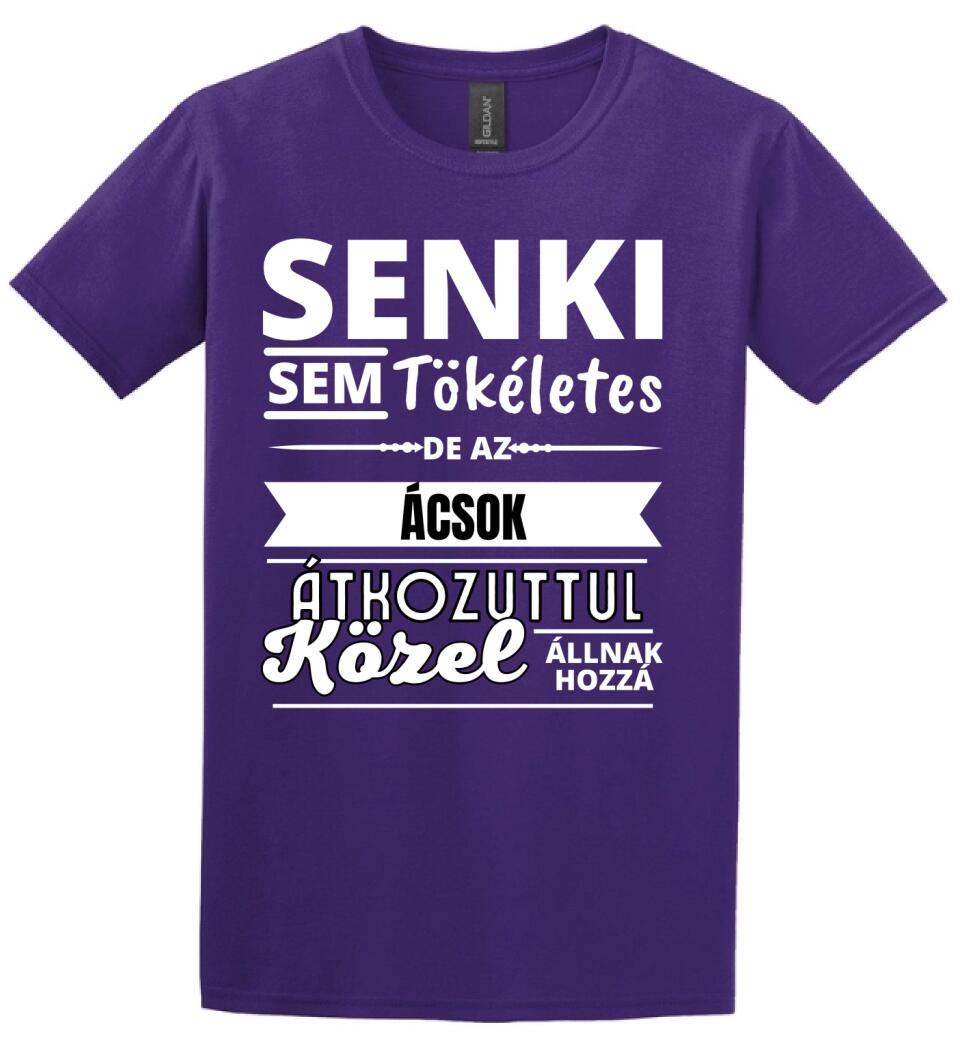 SENKI SEM TÖKÉLETES DE  ÁCSOK