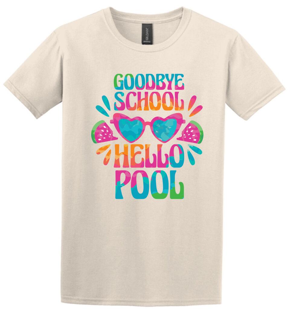 Goodbye School hello pool