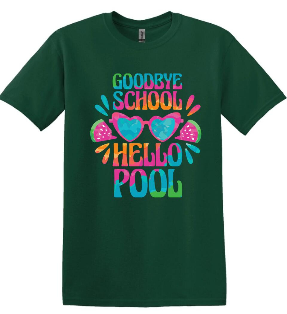 Goodbye School hello pool