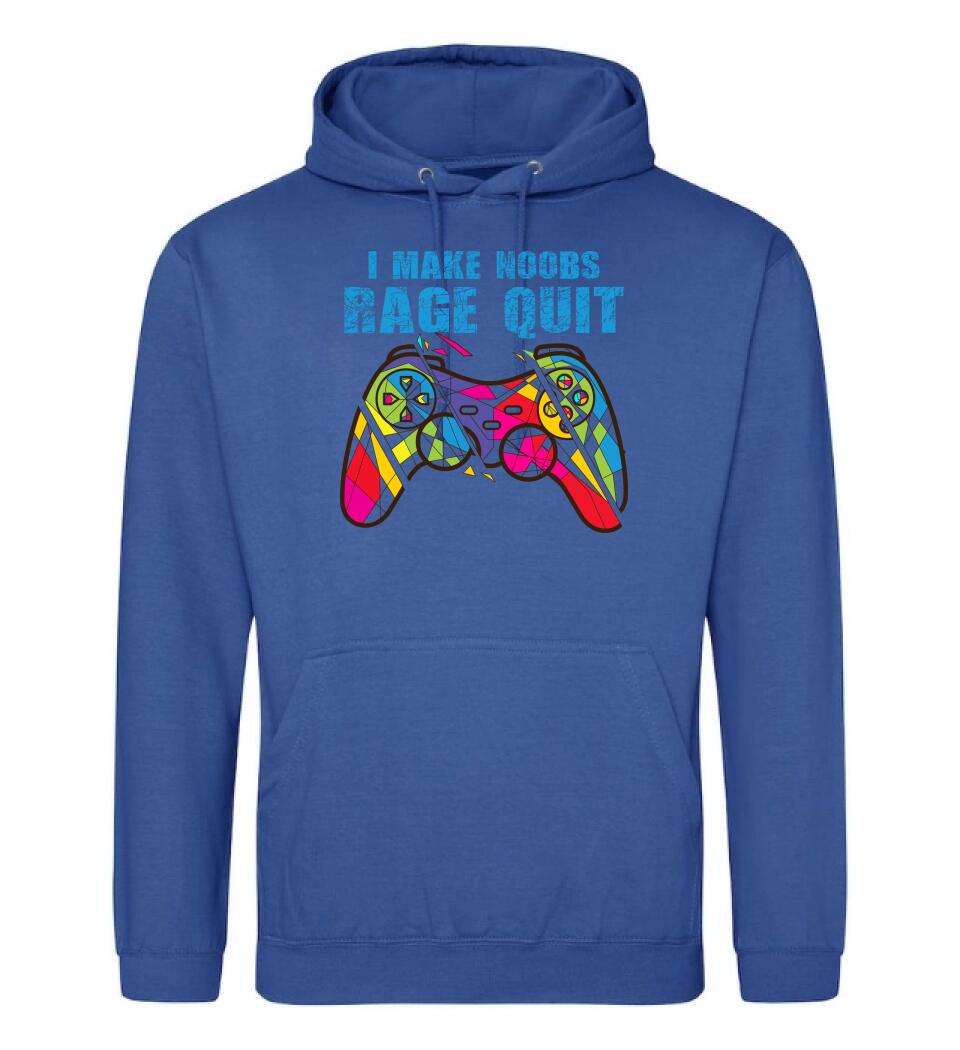 I make noobs rage quit