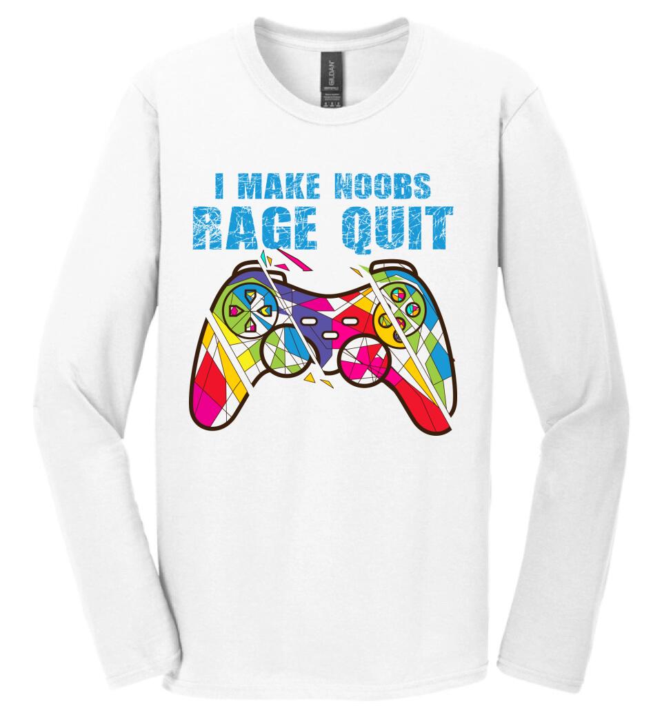 I make noobs rage quit