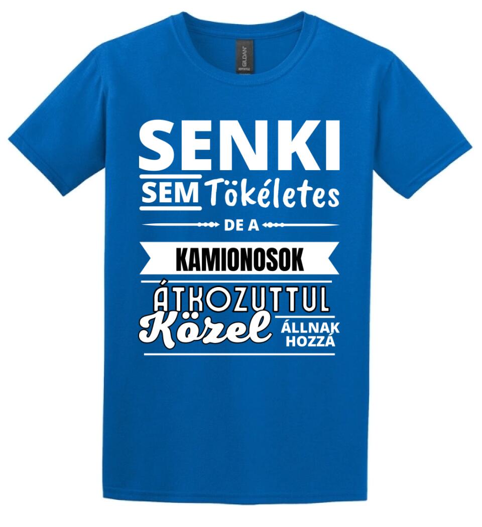 SENKI SEM TÖKÉLETES DE  KAMIONOSOK