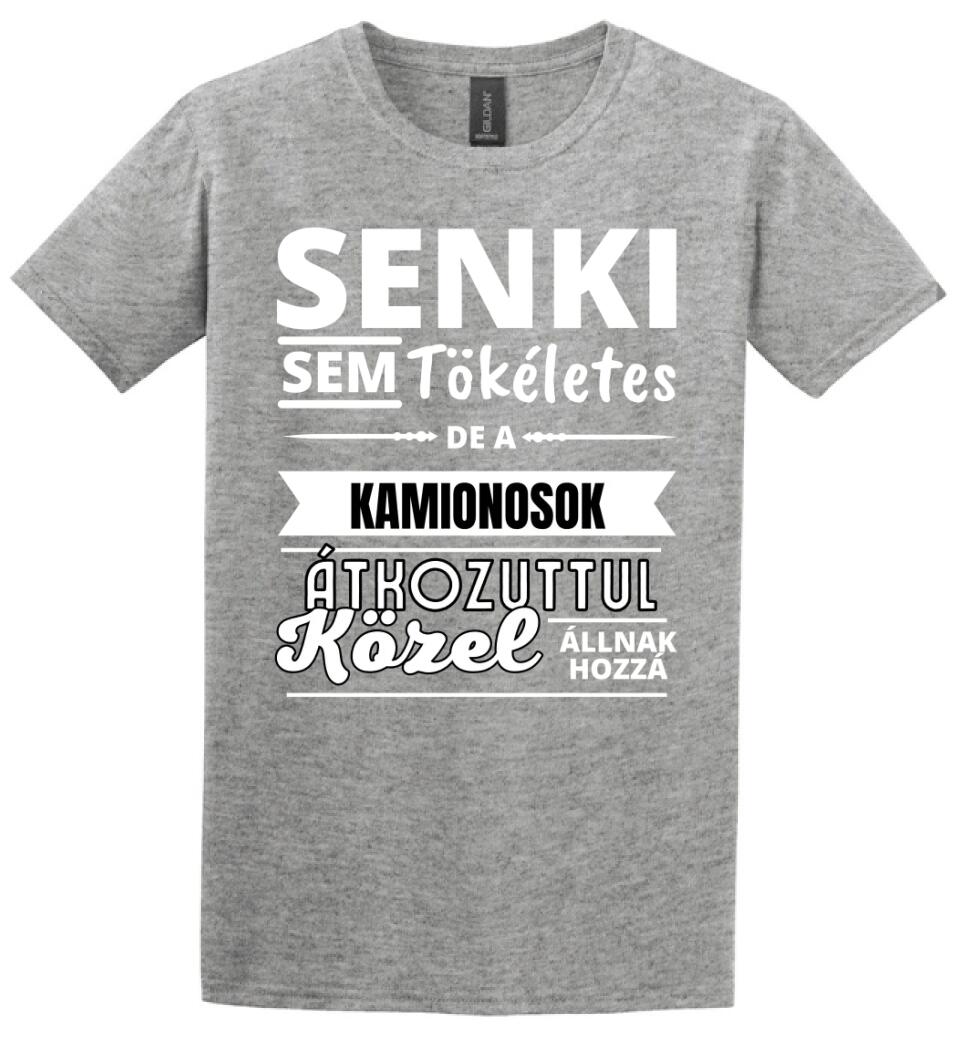 SENKI SEM TÖKÉLETES DE  KAMIONOSOK