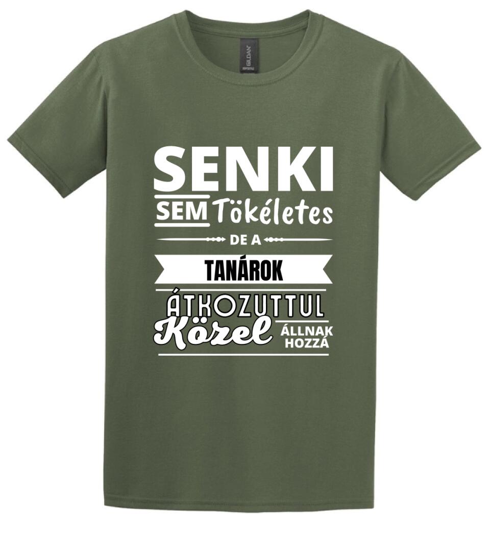 SENKI SEM TÖKÉLETES DE  TANÁROK