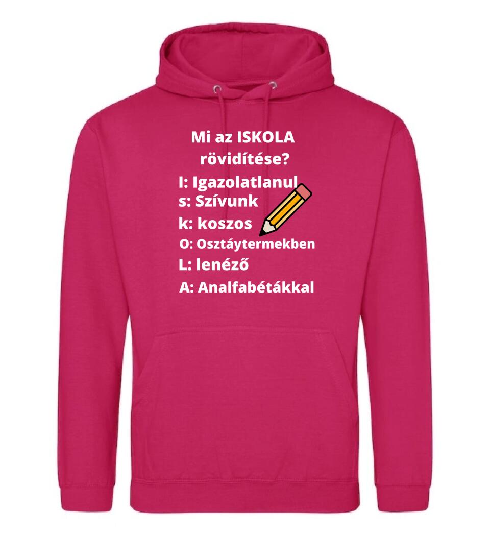 ISKOLA RÖVIDÍTÉSE