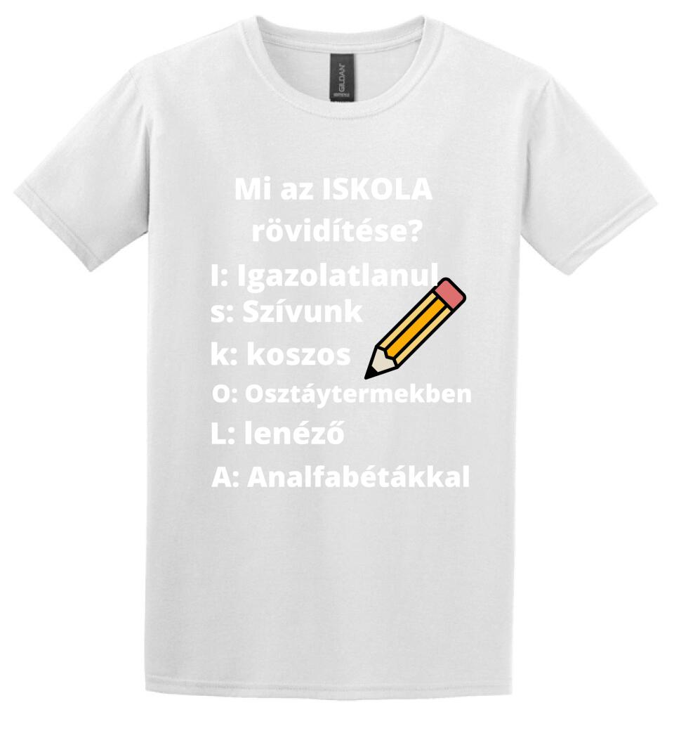 ISKOLA RÖVIDÍTÉSE