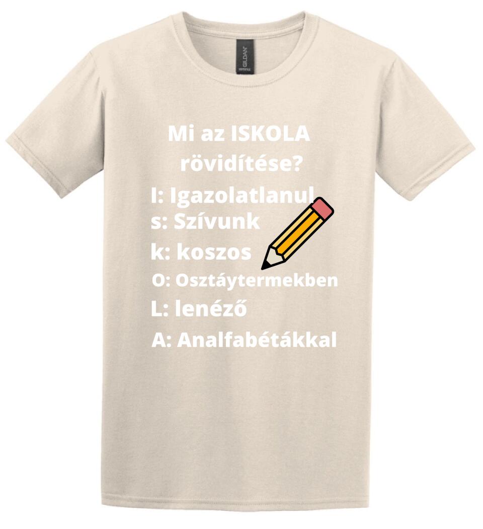 ISKOLA RÖVIDÍTÉSE