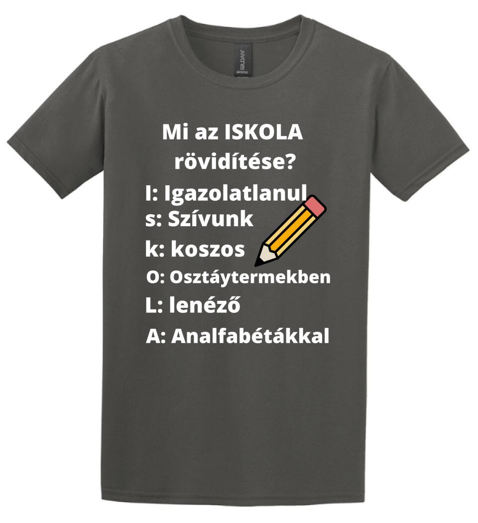 ISKOLA RÖVIDÍTÉSE