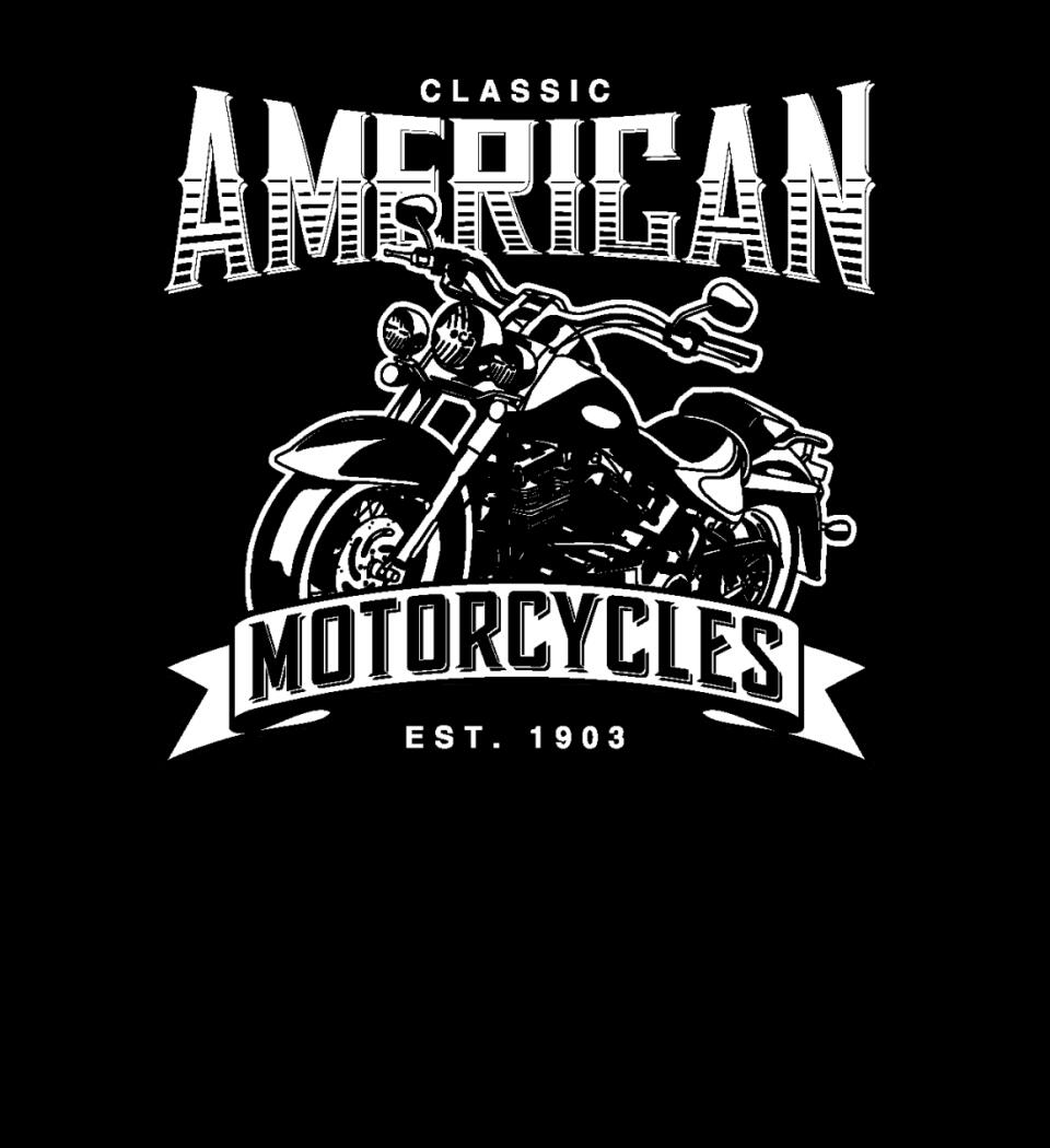 Classic american chopper motoros