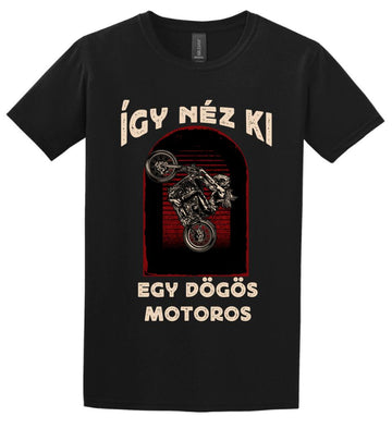 így néz ki egy dögös motoros