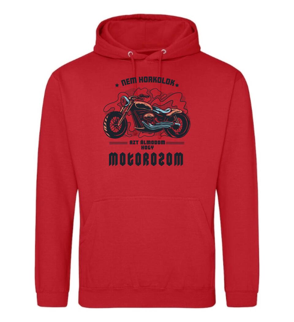 Nem horkolok csak álmomban motor vagyok