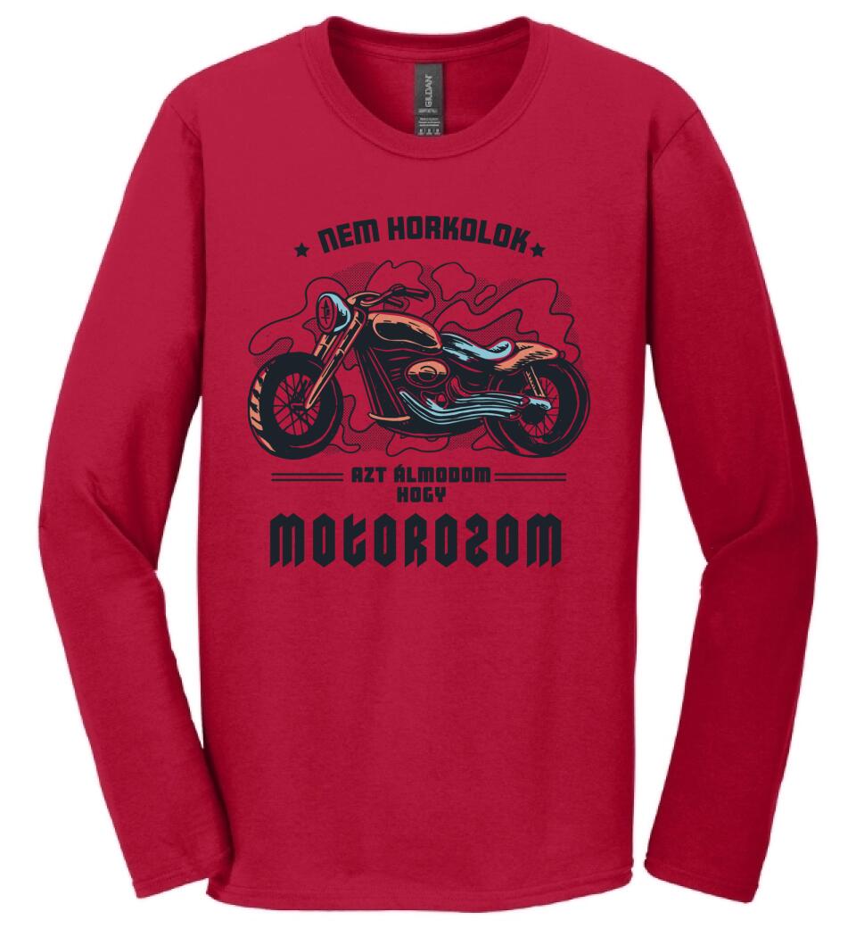 Nem horkolok csak álmomban motor vagyok