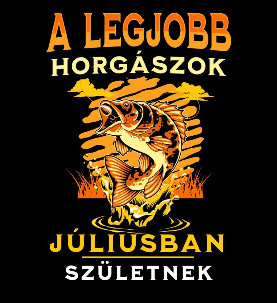 A legjobb horgászok x hónapban születnek